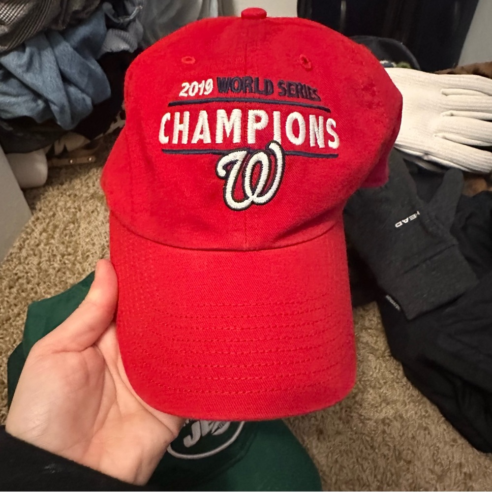 2019 Washington National World Series Champs hat